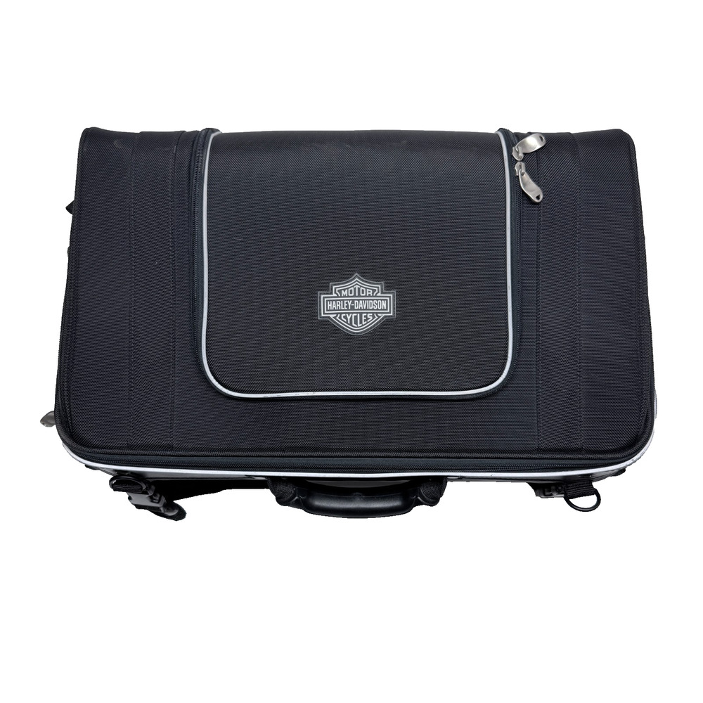 Harley Davidson Onyx Premium Luggage Tour-Pak Rack Bag off of 2004 Road King